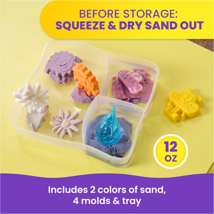 美國Kinetic Sand Splash 水中變色玩沙盒