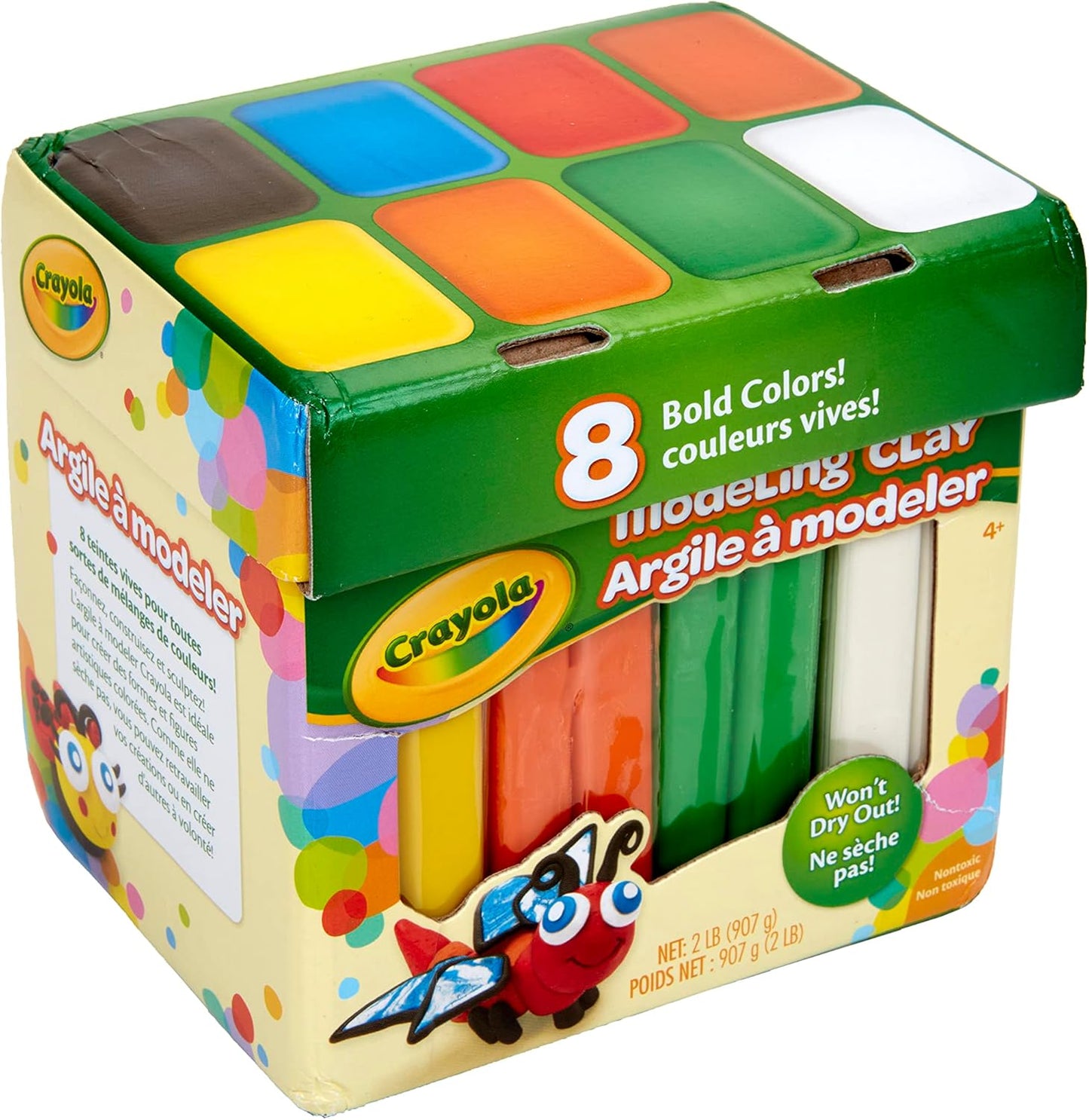 Crayola 鮮色造型黏土2磅套裝 Modeling Clay 2lb Set