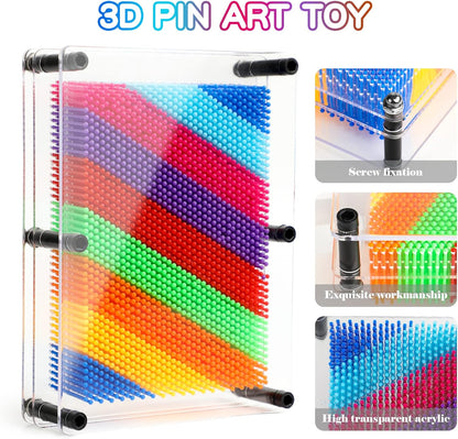 3D 針畫藝術玩具 3D Pin Art Sensory Toys