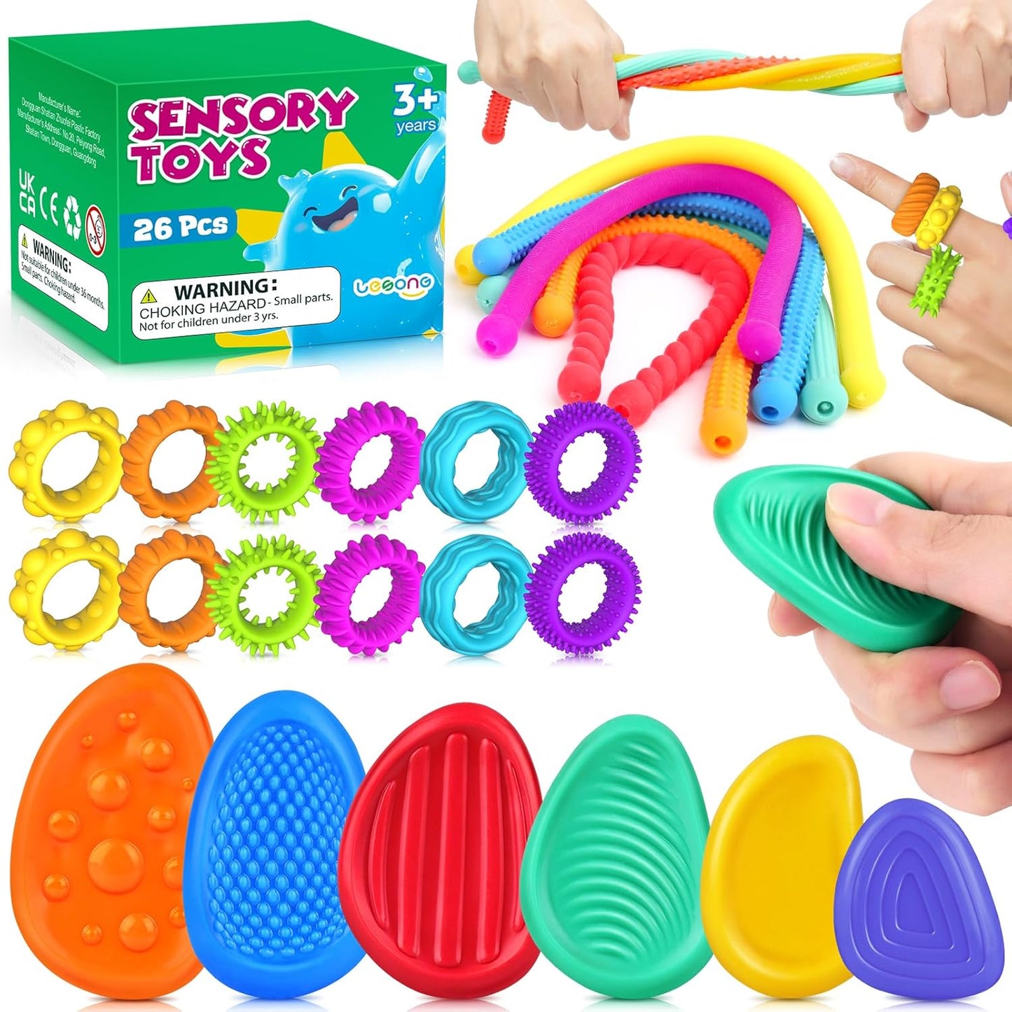LESONG 全感紓壓寶盒 Complete Sensory Calming Kit – 26 Pieces