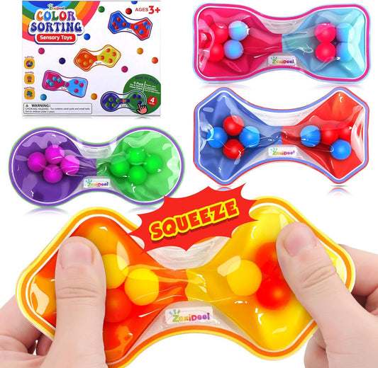 感統擠壓玩具 4件裝 Squeeze Sensory Toys 4-Pack