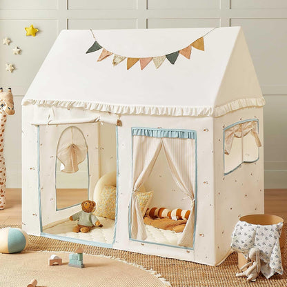 Tiny Land 藍白遊戲帳篷 Blue & White Play Tent
