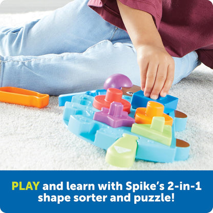 Learning Resources 刺蝟小尖峰拼圖夥伴 Spike Puzzle Playmate