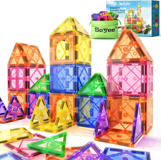 幼兒磁力片入門套裝 32件 Magnetic Tiles Starter Set 32 PCS