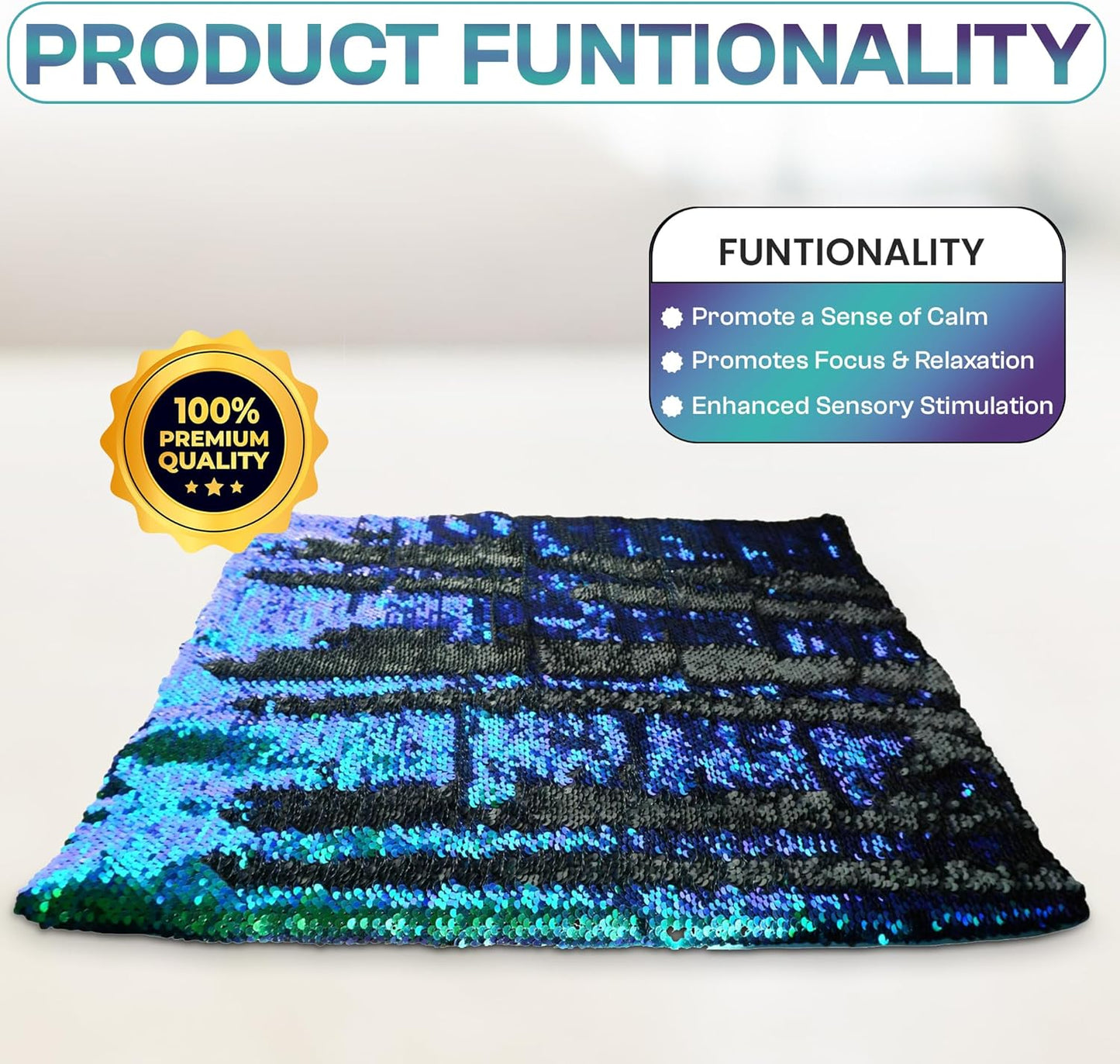 SENSORY4U 5磅感統加壓墊 5lbs Weighted Lap Pad