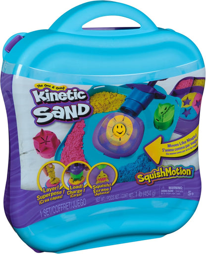 美國Kinetic Sand SquishMotion 創意壓印玩沙組