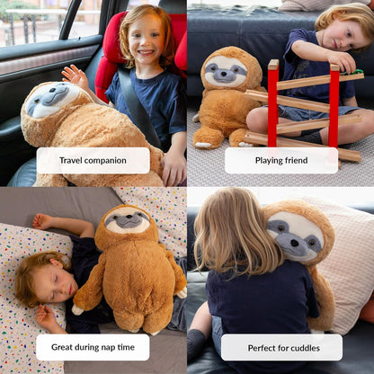 ODOXIA 承重樹懶玩偶 5磅 ODOXIA Sloth Weighted Anxiety Relief Plush 5lbs
