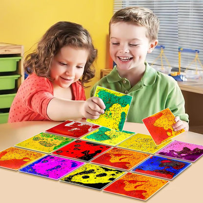 正方形液態感統玩具 12入組 Square Liquid Motion Toys 12-Pack