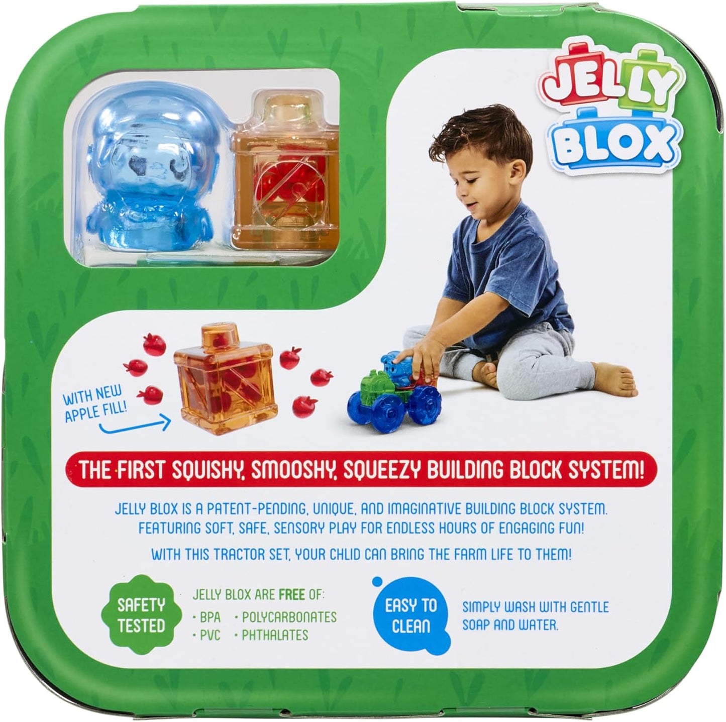 Jelly Blox 拖拉機積木組 Tractor Set Building Blocks