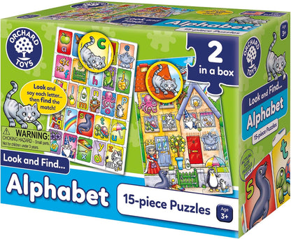 ORCHARD TOYS 字母尋找遊戲 Look & Find Alphabet Learning
