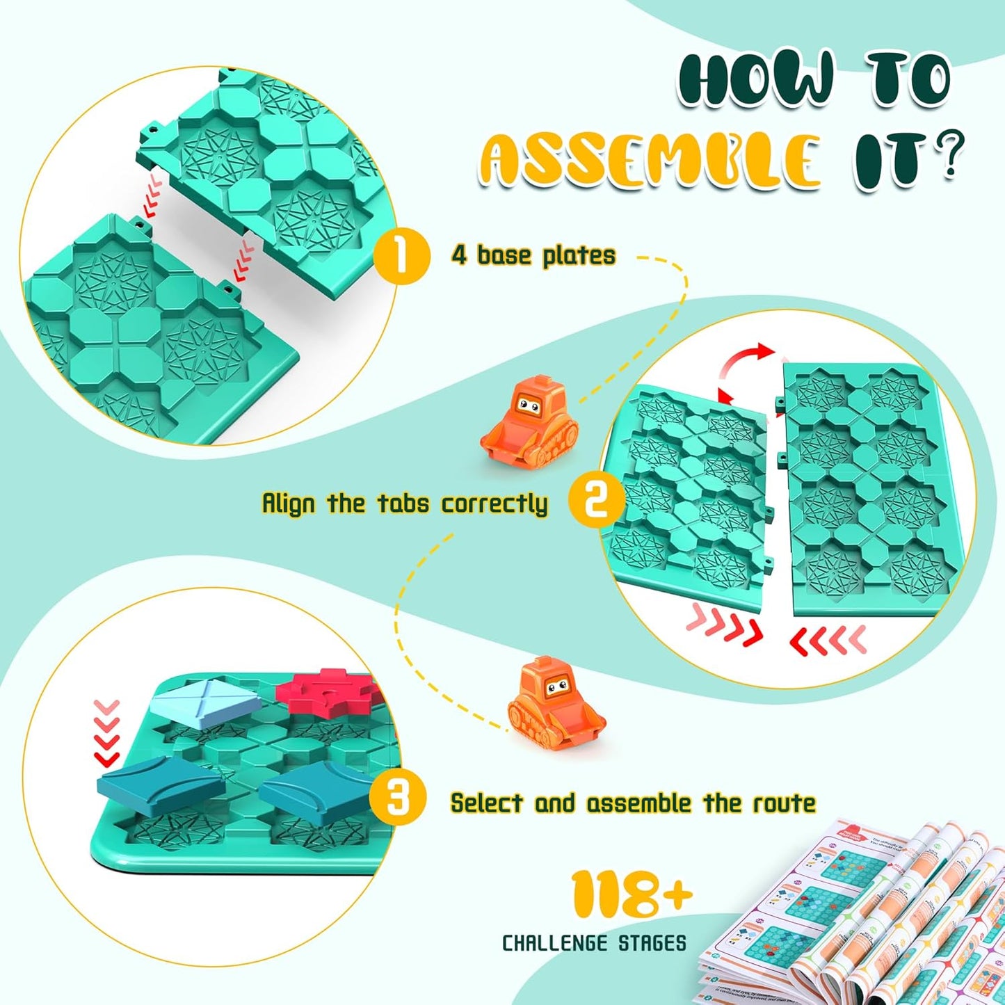 STEM邏輯路徑建構棋 小 STEM Logic Path Builder Small