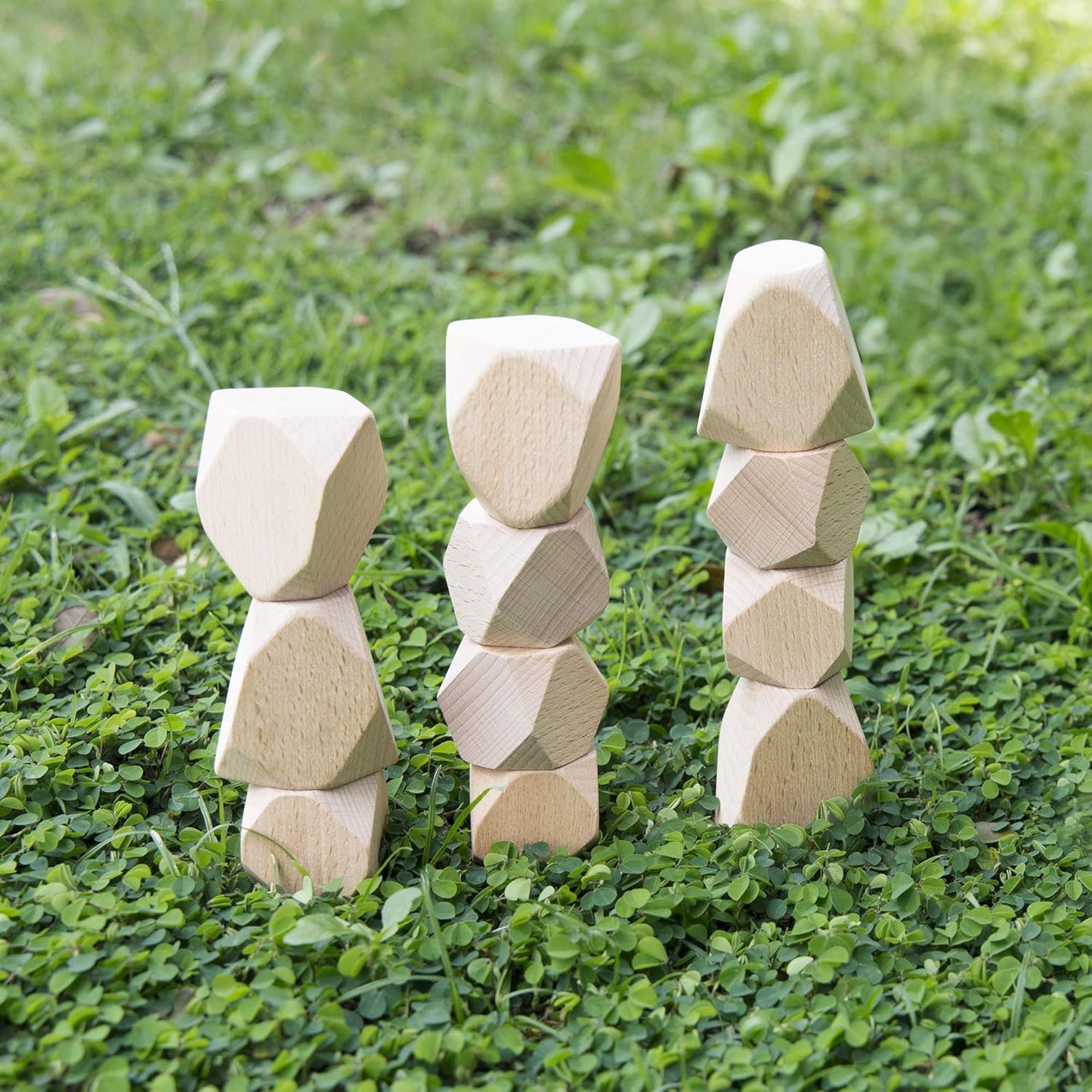 Guidecraft 木製立石積木組 Wood Stackers