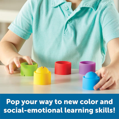 Learning Resources 彩虹情緒按壓球 Rainbow Emotion Fidget Poppers