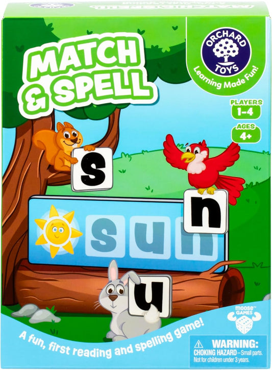 ORCHARD TOYS 拼讀配對遊戲 Match & Spell Game