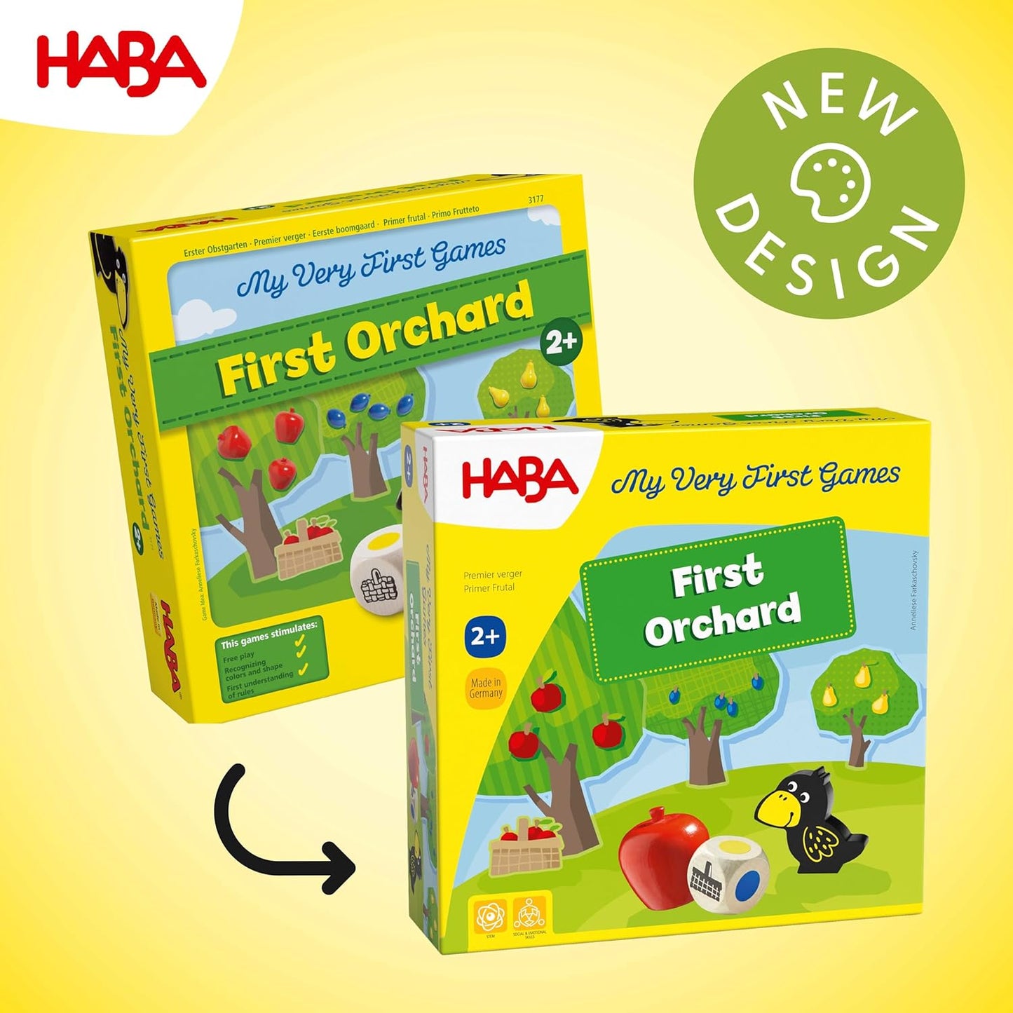 HABA 我的第一個果園遊戲 My Very First Games - First Orchard
