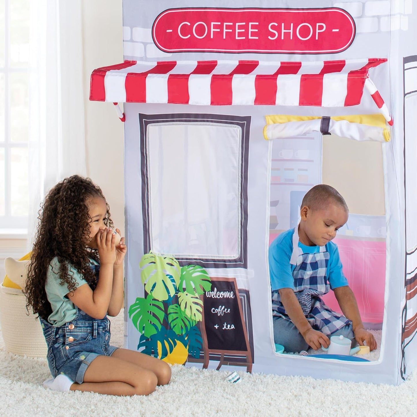 Martha Stewart 兒童咖啡館遊戲帳篷 Kids' Cafe Play Tent