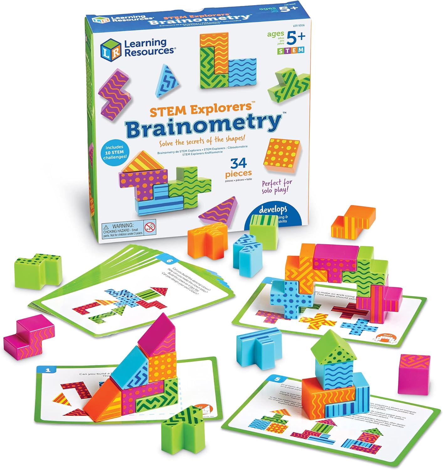 Learning Resources 腦力幾何挑戰組 STEM Explorers Brainometry