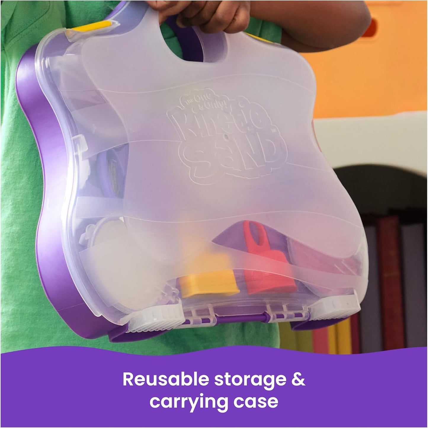 美國Kinetic Variety Case 多彩收納玩沙組