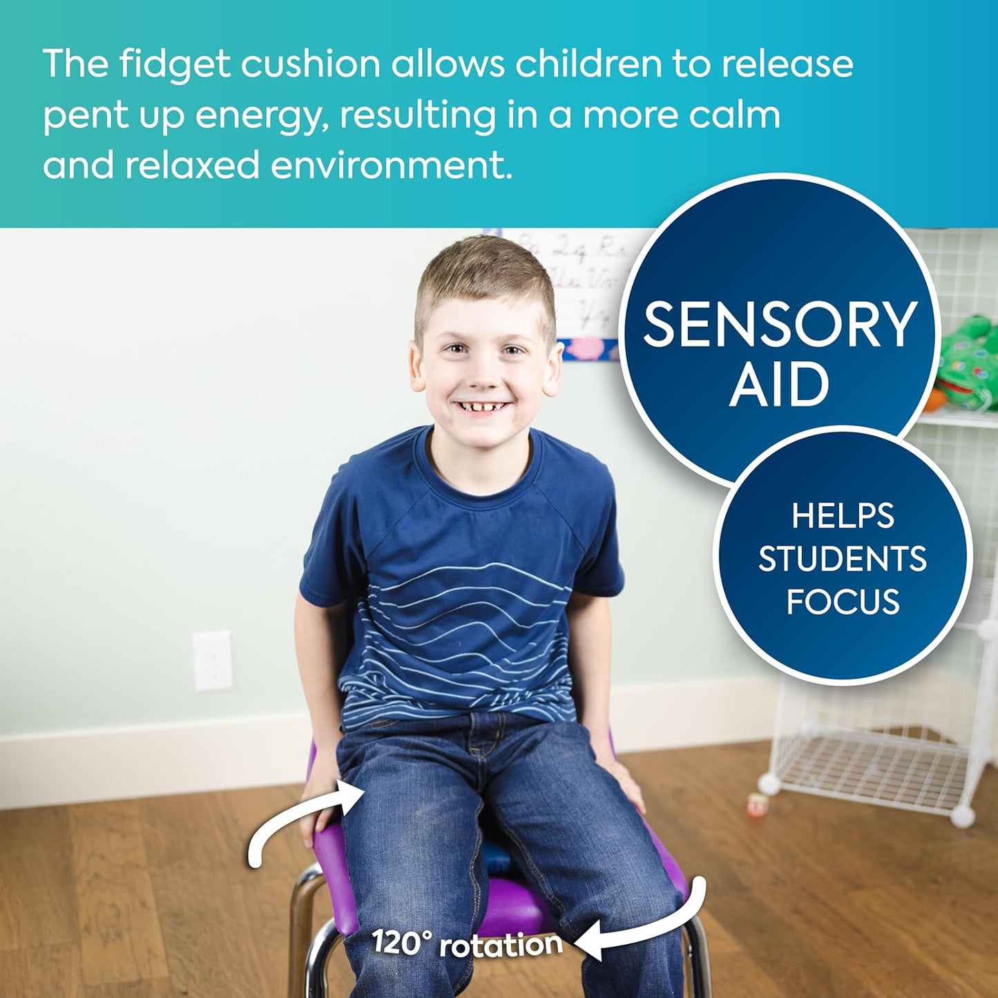 BouncyBand 坐姿旋轉減壓坐墊 Sit & Twist Active Seat Cushion