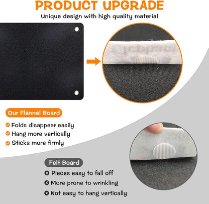 Craftstory 蒙特梭利毛氈字母板 Montessori Felt Board