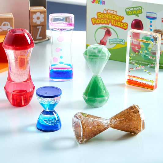 JOYIN 感官平靜觀察瓶 Sensory Calm-Down Tubes (Set of 6)