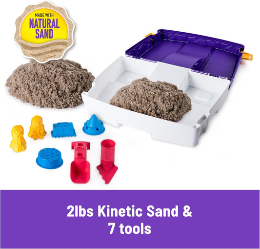 美國Kinetic Folding Sand Box 折疊沙盒玩沙組