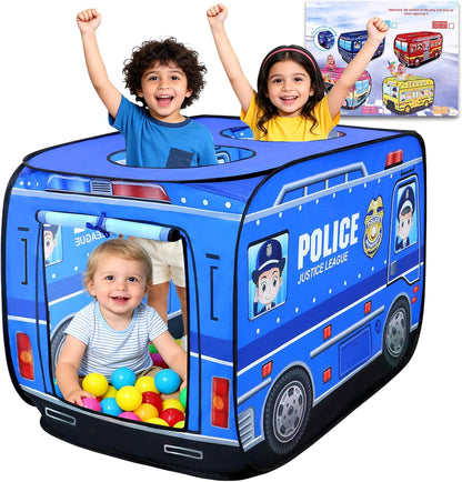 警車造型兒童快開遊戲帳篷 Police Car Pop-Up Play Tent