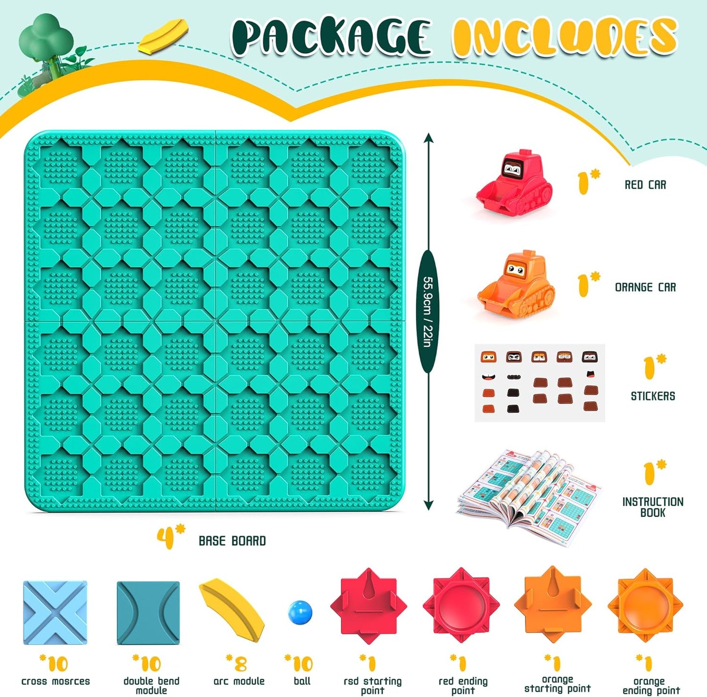 STEM邏輯路徑建構棋 大 STEM Logic Path Builder Big