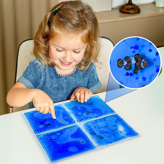 海洋感統軟膠地墊9入組 Ocean Sensory Gel Tiles｜9-Pack