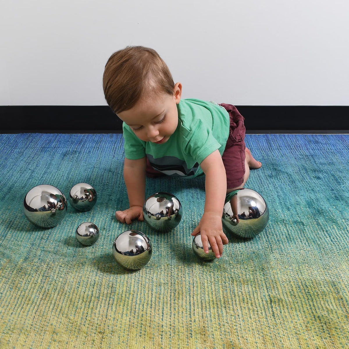 不鏽鋼反光聲音感官球 Tickit Sensory Reflective Sound Balls (Set of 7)