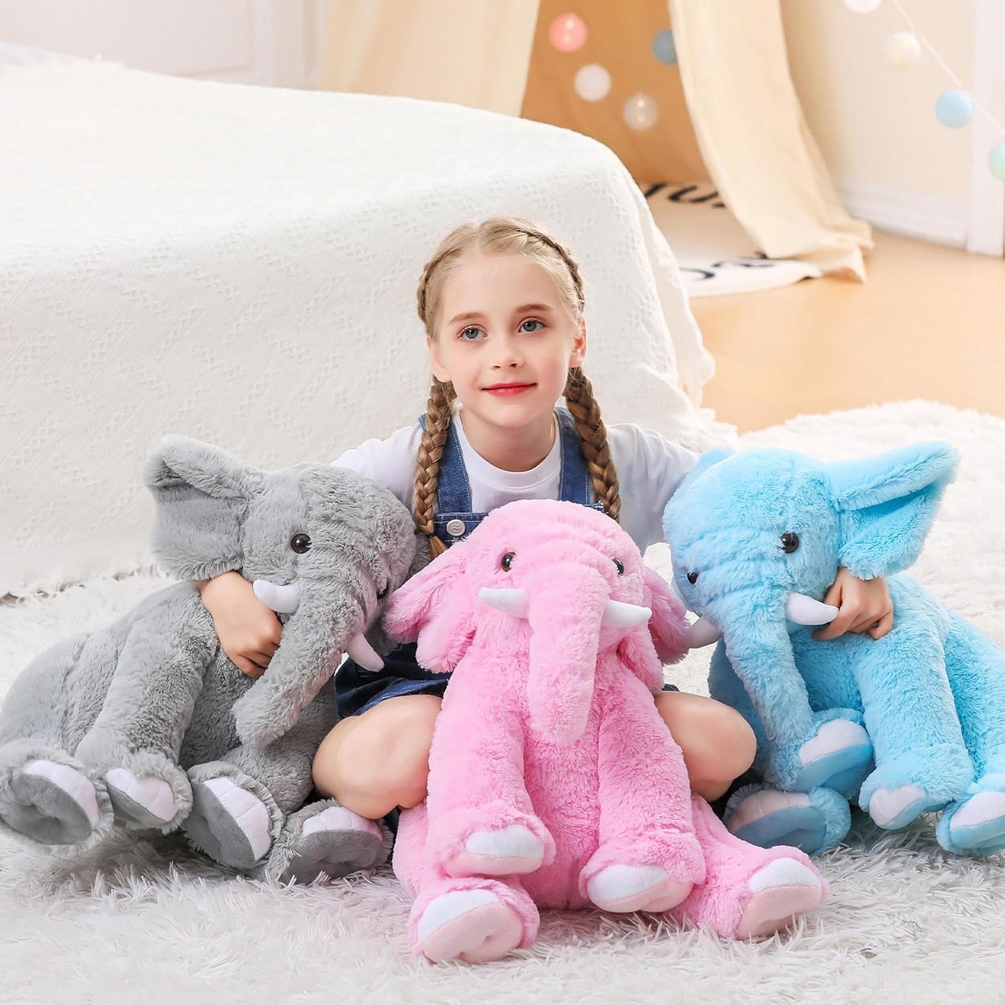 大象加壓安撫玩偶 Weighted Elephant Plush