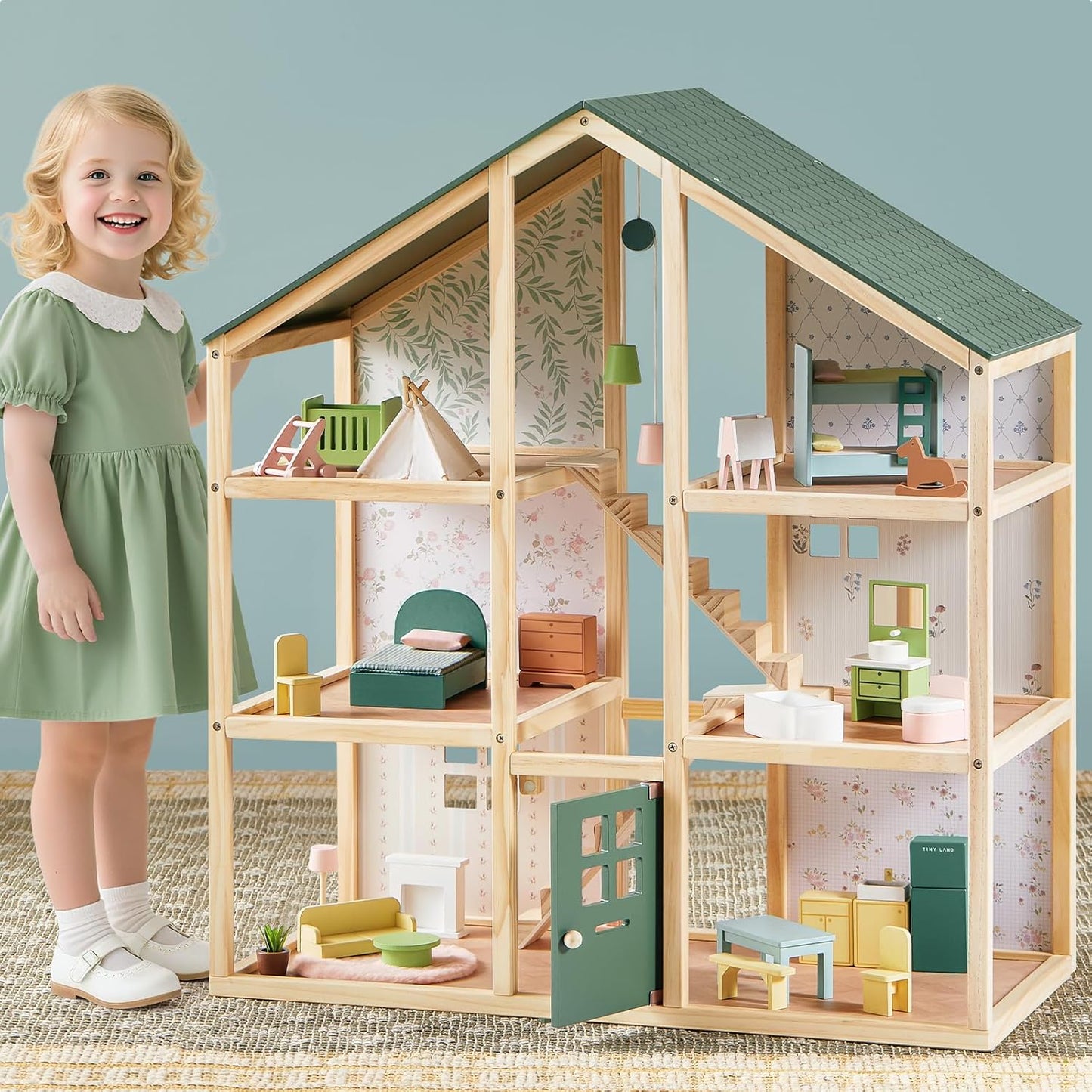 Tiny Land 森林風娃娃屋 Forest Dollhouse