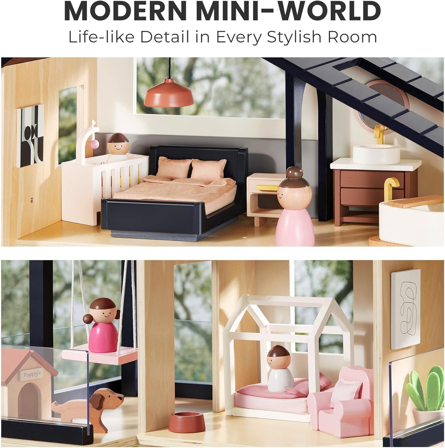 Tiny Land 現代風娃娃屋 Modern Dollhouse