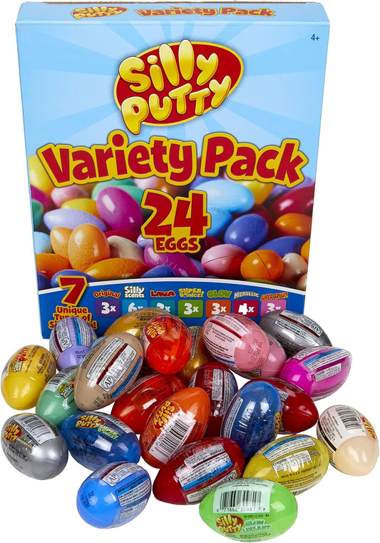 Crayola 趣味造型土24件組 Silly Putty 24-Pack