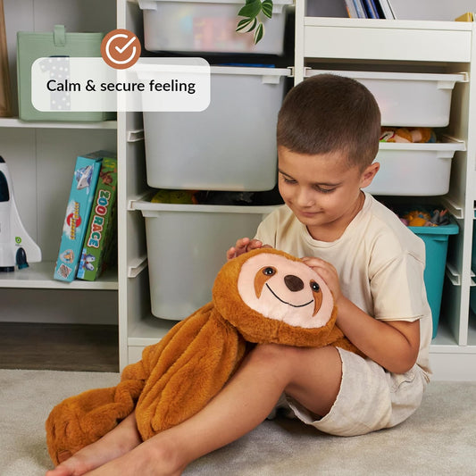 ODOXIA 樹懶感官承重墊 5磅 Sloth Weighted Lap Pad for Kids 5 lbs