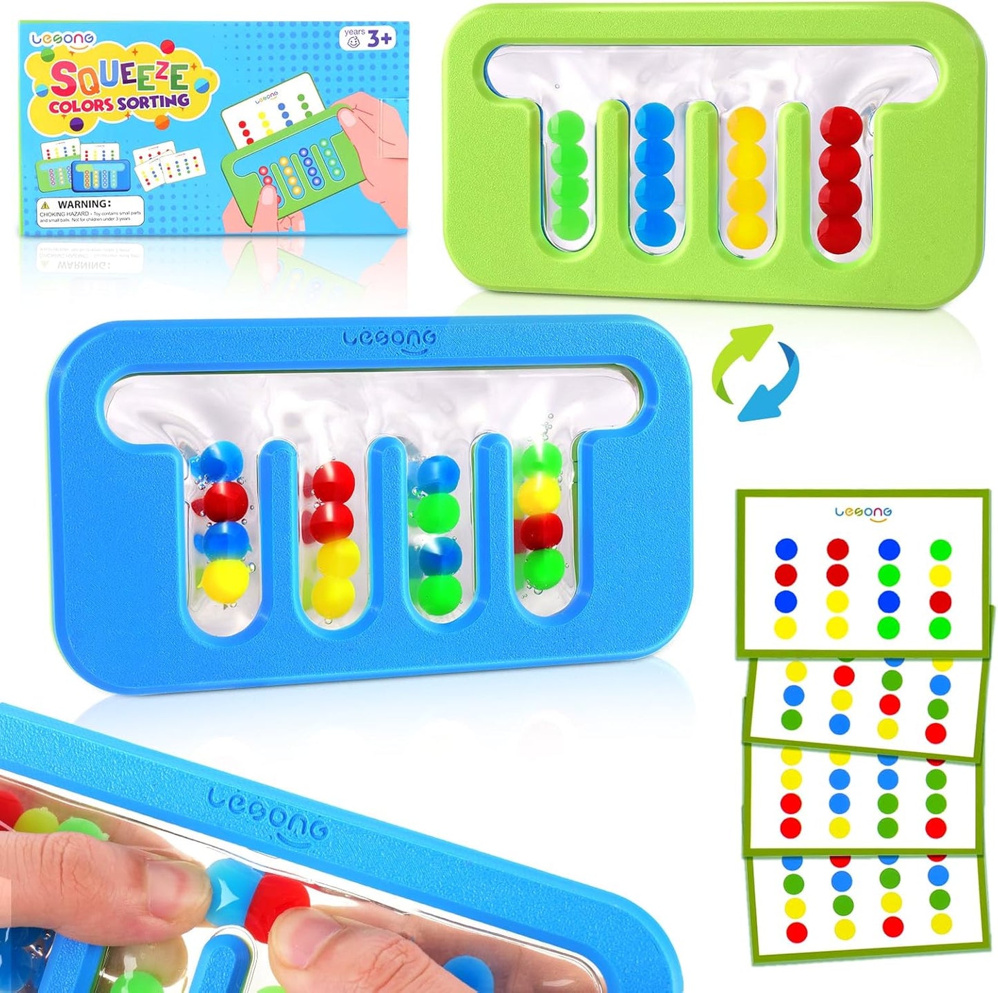 LESONG 凝膠色彩迷宮感統玩具 Gel Color Maze Logic Toy