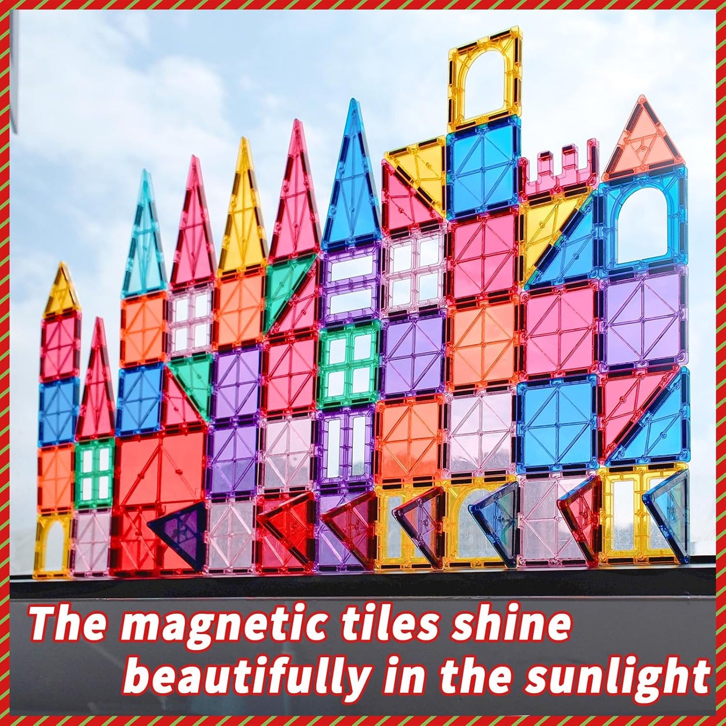 磁力片套裝 44件 Magnetic Tiles Set 44 PCS
