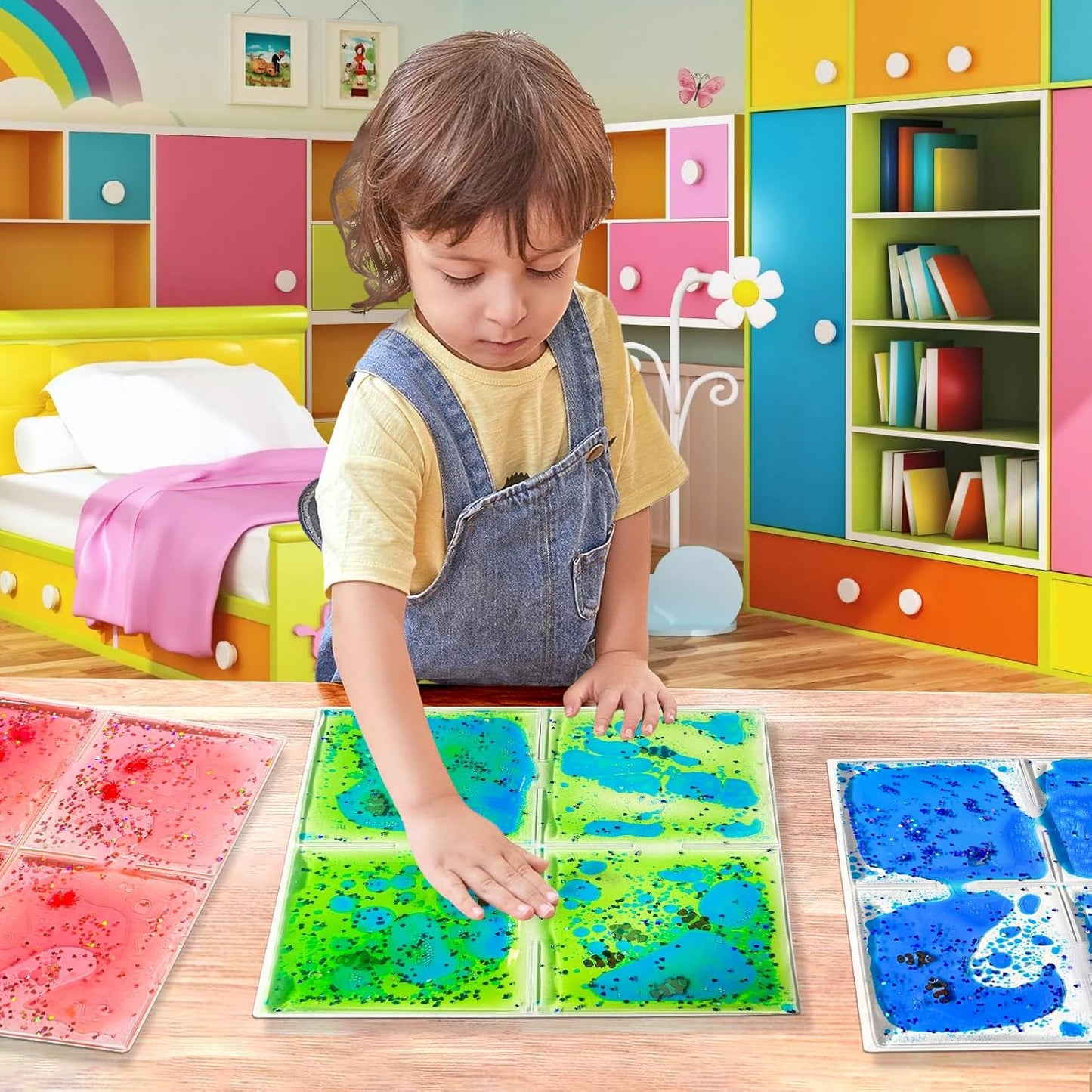 海洋感統軟膠地墊9入組 Ocean Sensory Gel Tiles｜9-Pack