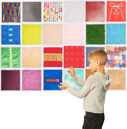 ODOXIA 24合1 專業級感統牆面板 24-in-1 Professional Sensory Wall System Set 5