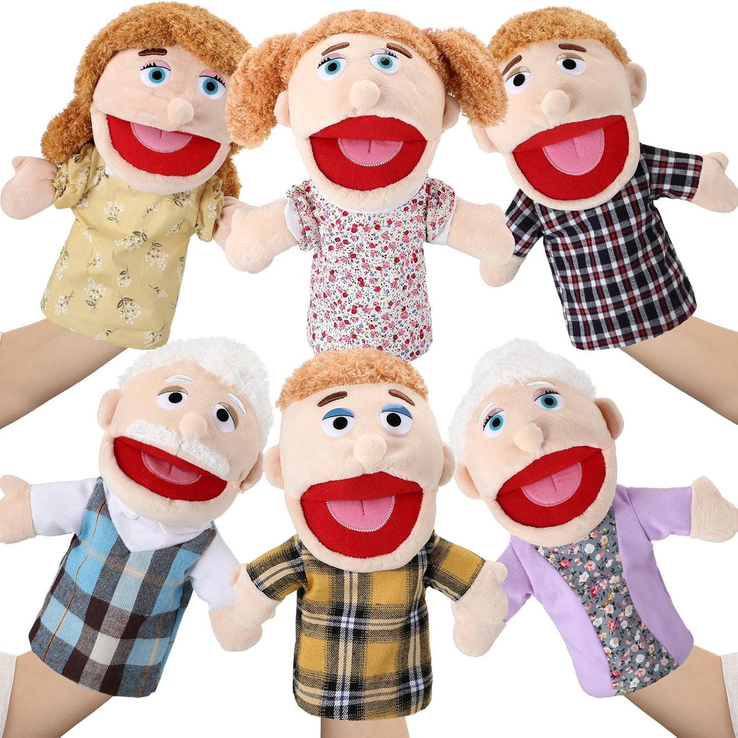 家庭手偶套裝 Family Hand Puppets