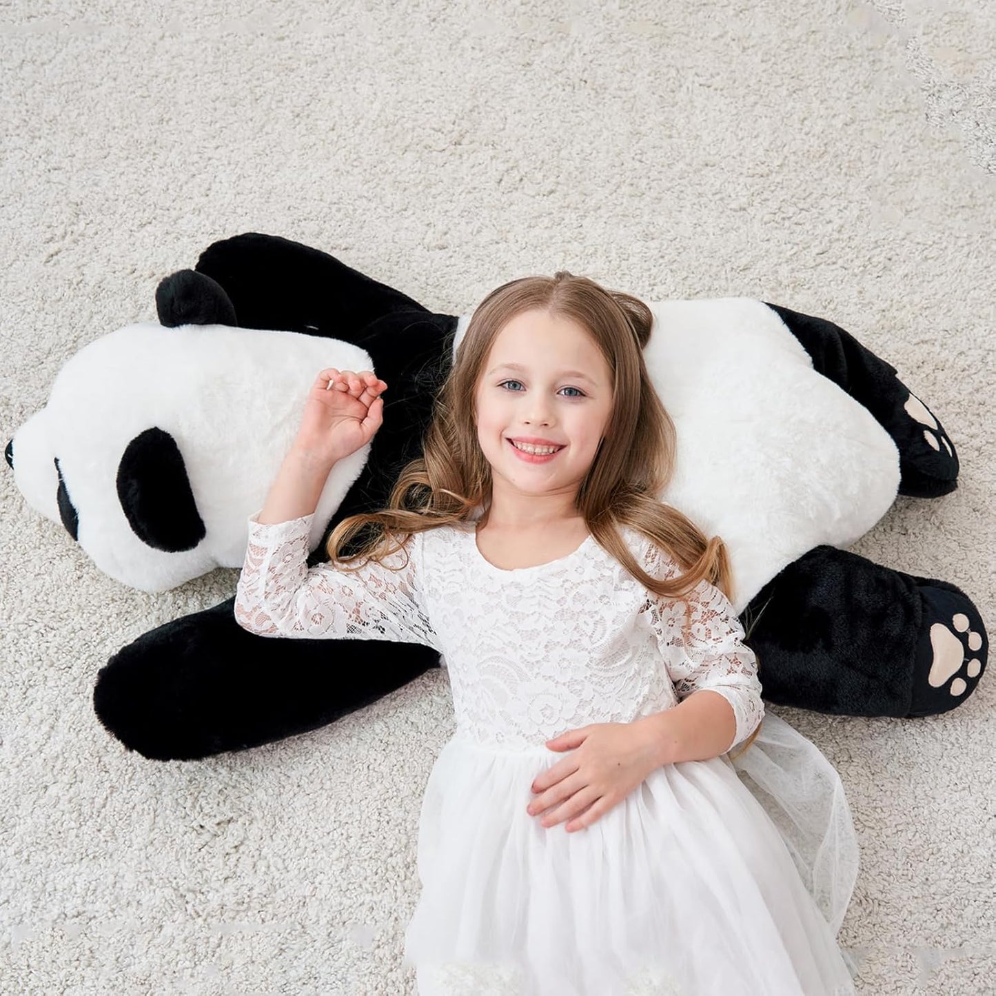加重型熊貓絨毛抱枕 Panda Weighted Stuffed Animal