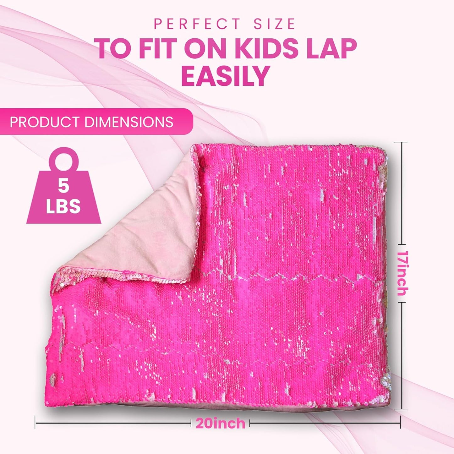 SENSORY4U 5磅感統加壓墊  5lbs Weighted Lap Pad