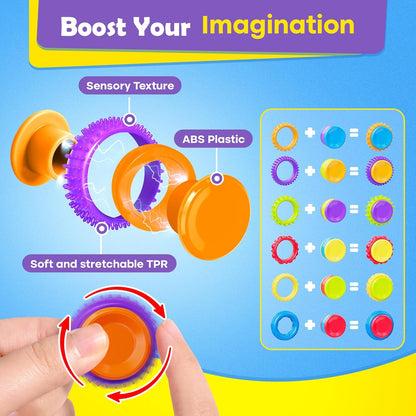 LESONG 紋理指尖陀螺套組 Textured Finger Spinner Toys