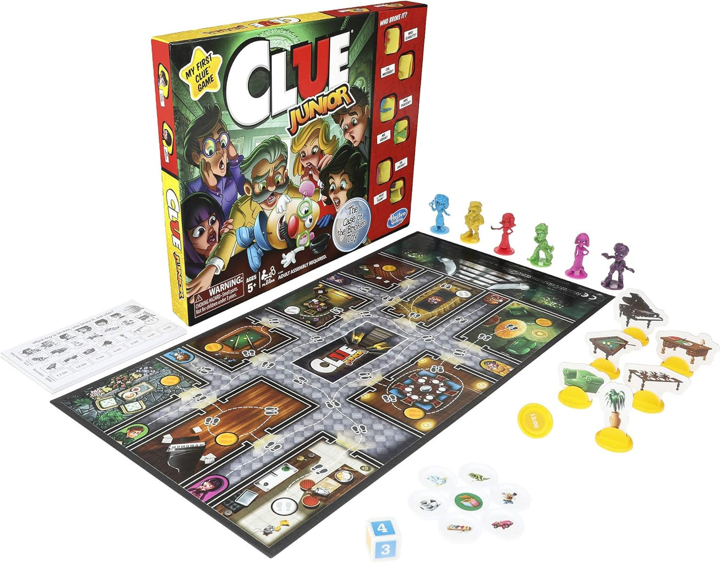 Hasbro Gaming Clue Junior 兒童版 Board Game