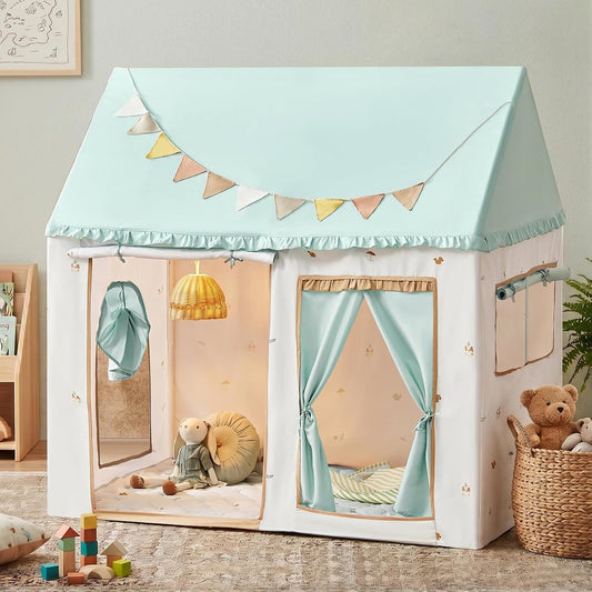 Tiny Land 綠白遊戲帳篷 Green & White Play Tent