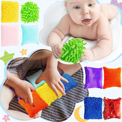 Haull 30件迷你觸感墊方塊套裝 30-Piece Mini Sensory Mats Squares