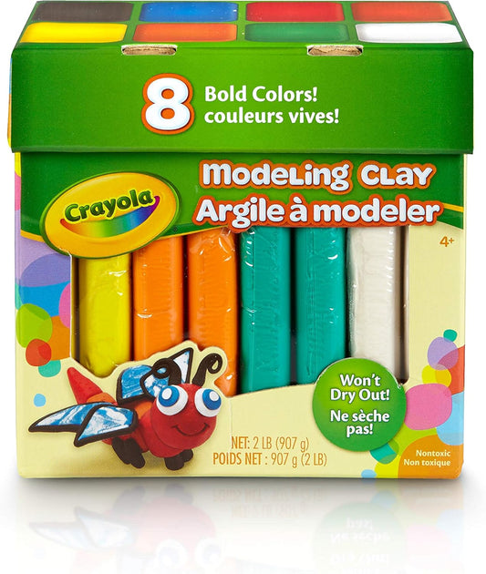 Crayola 鮮色造型黏土2磅套裝 Modeling Clay 2lb Set