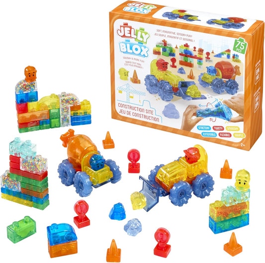 Jelly Blox 建築工地組 75件 Construction Site Set 75-Piece