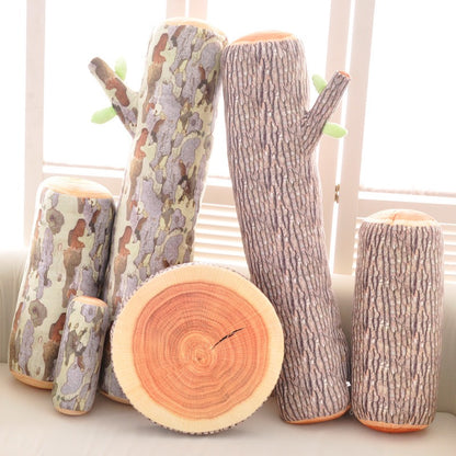 仿真樹樁木頭擁抱枕 Simulated Tree Stump Hugging Pillow