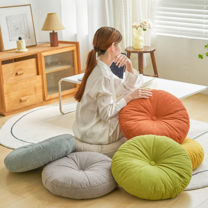 日式雪尼爾彩色加厚蒲團 Japanese Chenille Thickened Floor Pouf